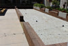 Bocce ball court in a public setting