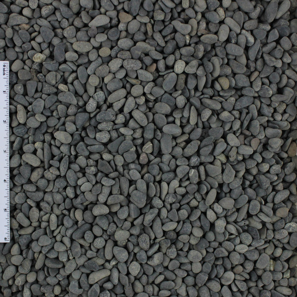 Charcoal Decorative Landscape Beach Pebble